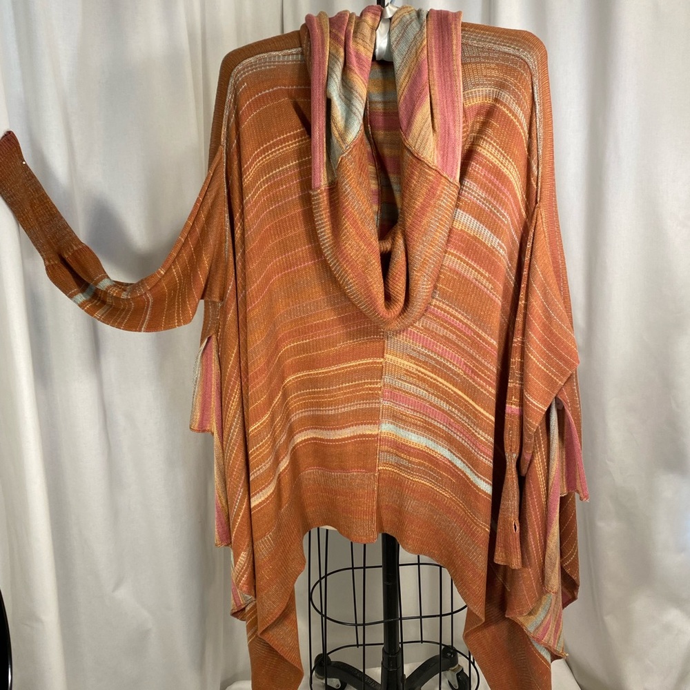 Free People Bohemian Poncho